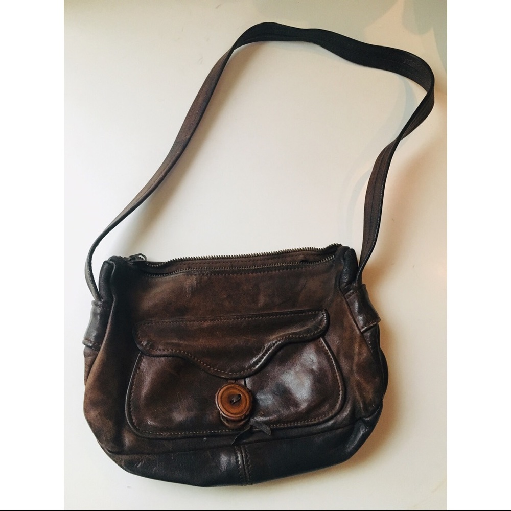 Vintage Leather Shoulder Bag